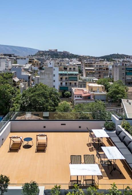 The Meta Stay - Rooftop Access Downtown Studio Athen Eksteriør bilde