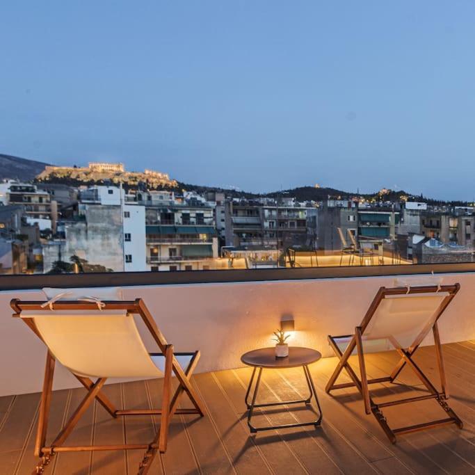 The Meta Stay - Rooftop Access Downtown Studio Athen Eksteriør bilde